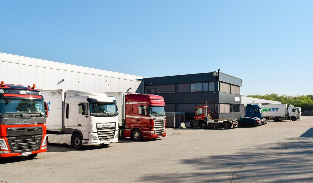 Magazijn te huur op logistieke site in Willebroek