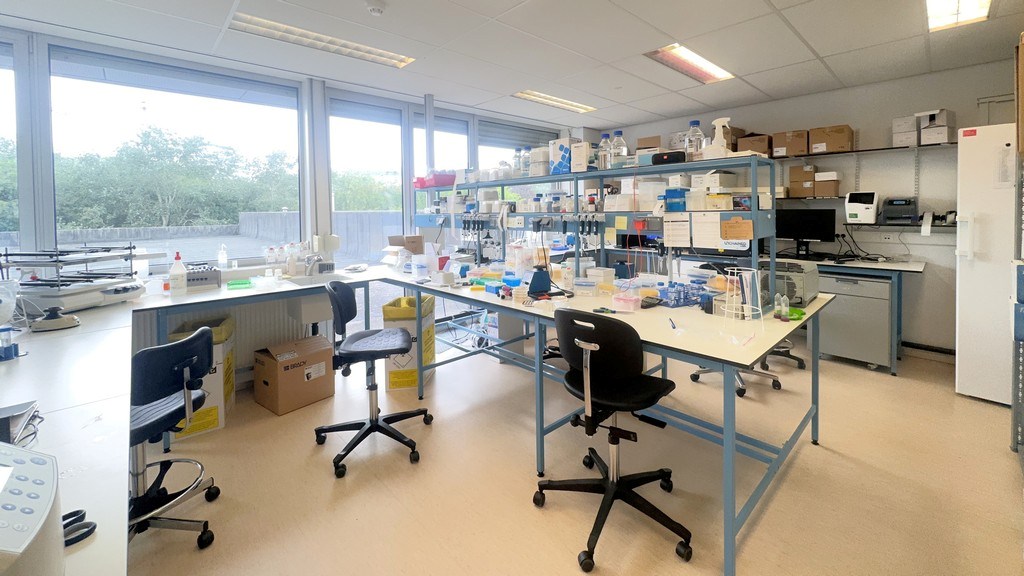 Kantoor/labo met klein magazijn te huur in Technologie-park Zwijnaarde
