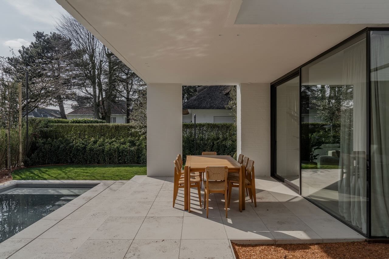 OPENDEURDAG Zaterdag 11/04 tussen 16u15-18u (Magere Schorre 52): Prachtige nieuwbouwvilla op de tweede lijn van de Magere Schorre. 