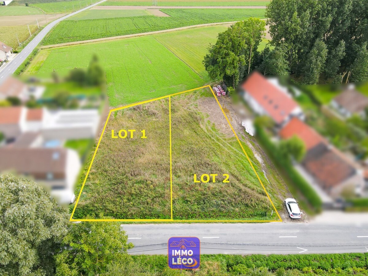 Terrain de +/- 1130m² situé dans un village prisé 