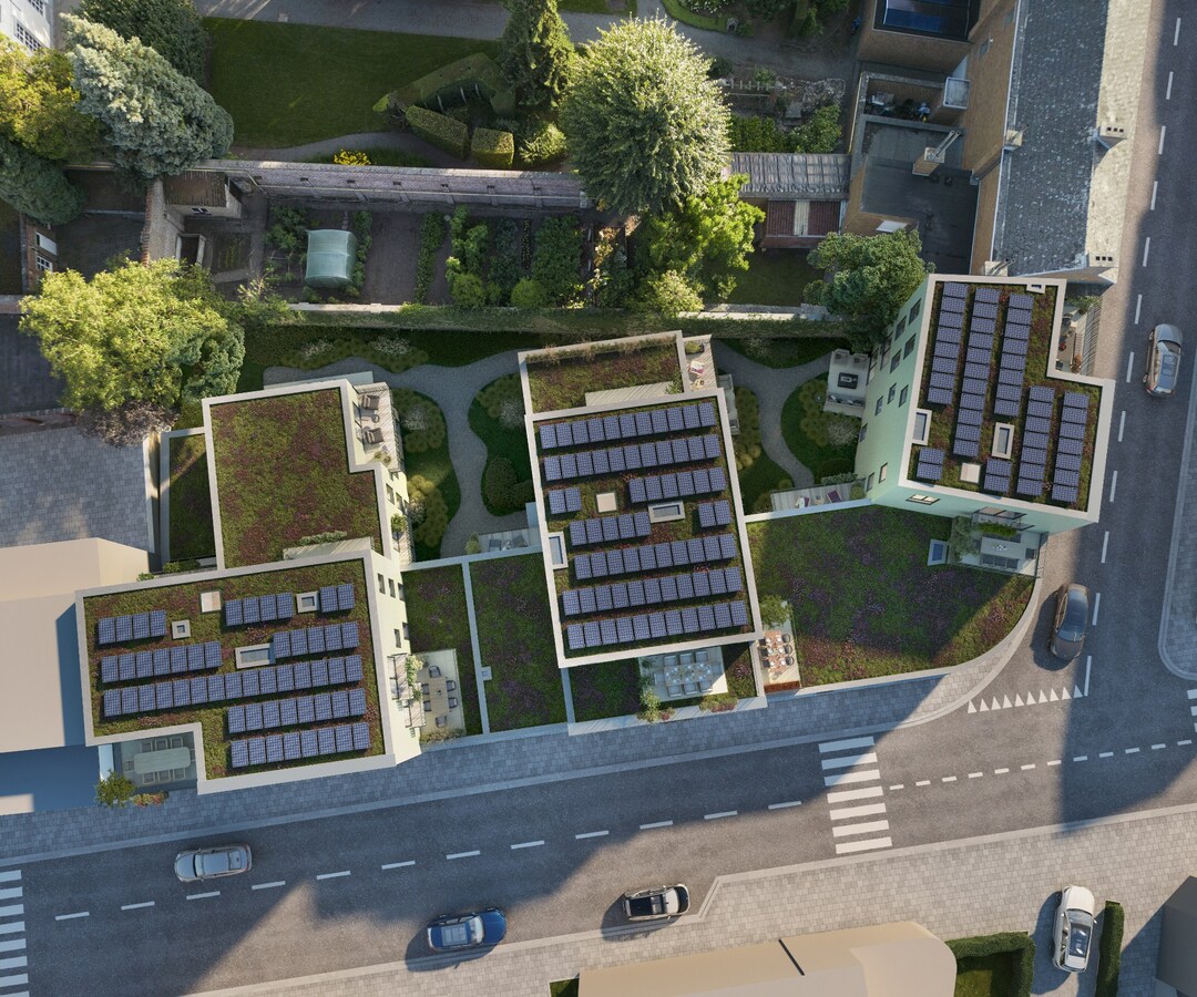 Energiezuinig nieuwbouwappartement met terras in centrum Oudenaarde 