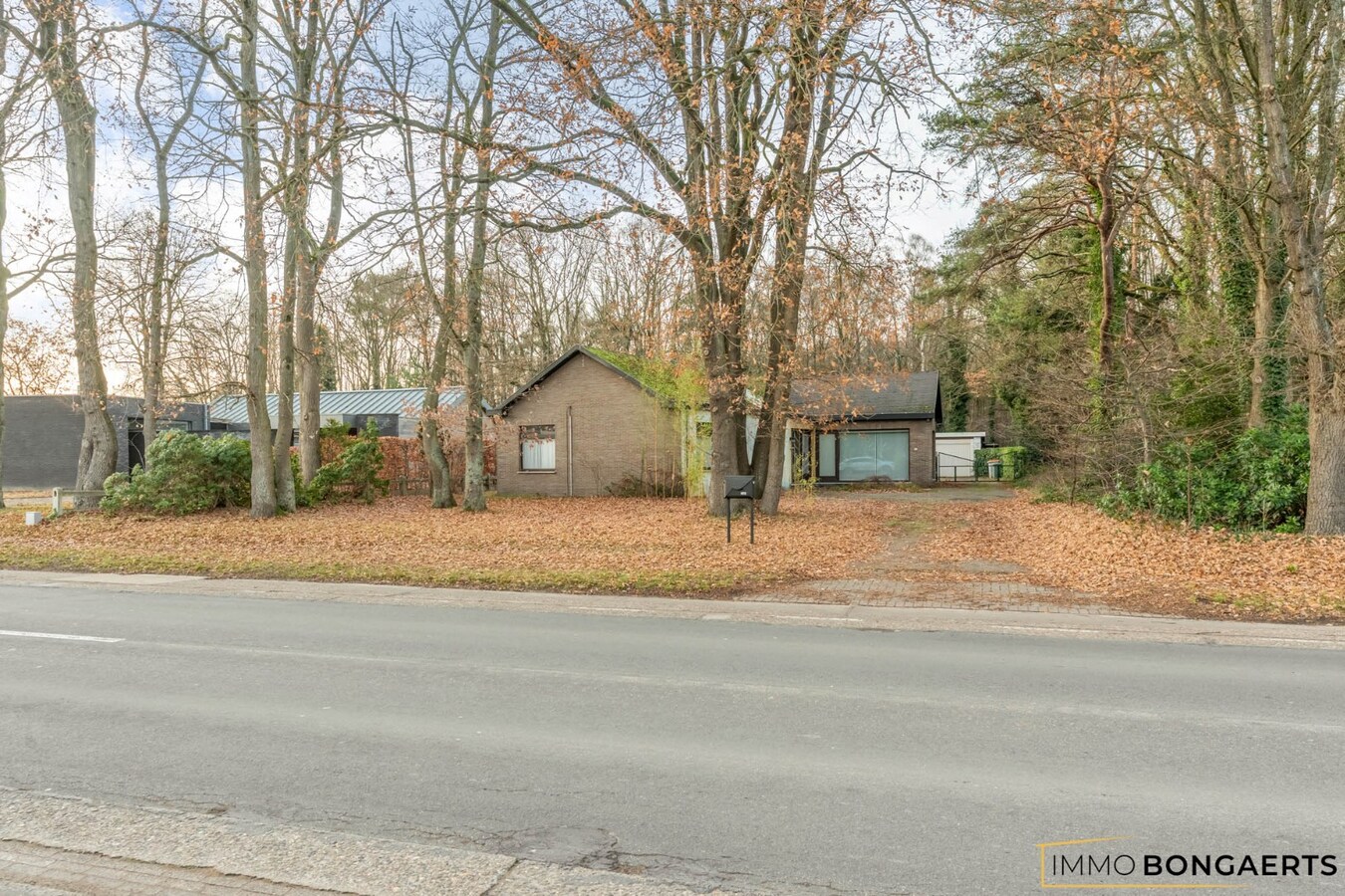 Gelijkvloerse woning met polyvalent bijgebouw 