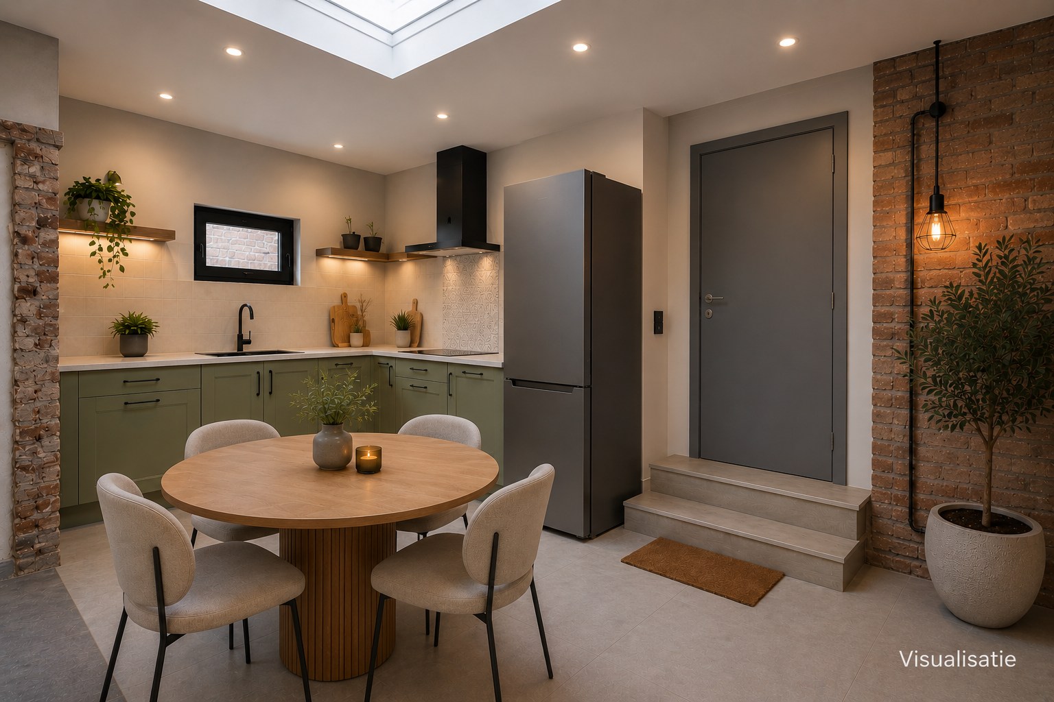 Energiezuinige woning met 3 slpk, garage en tuin 