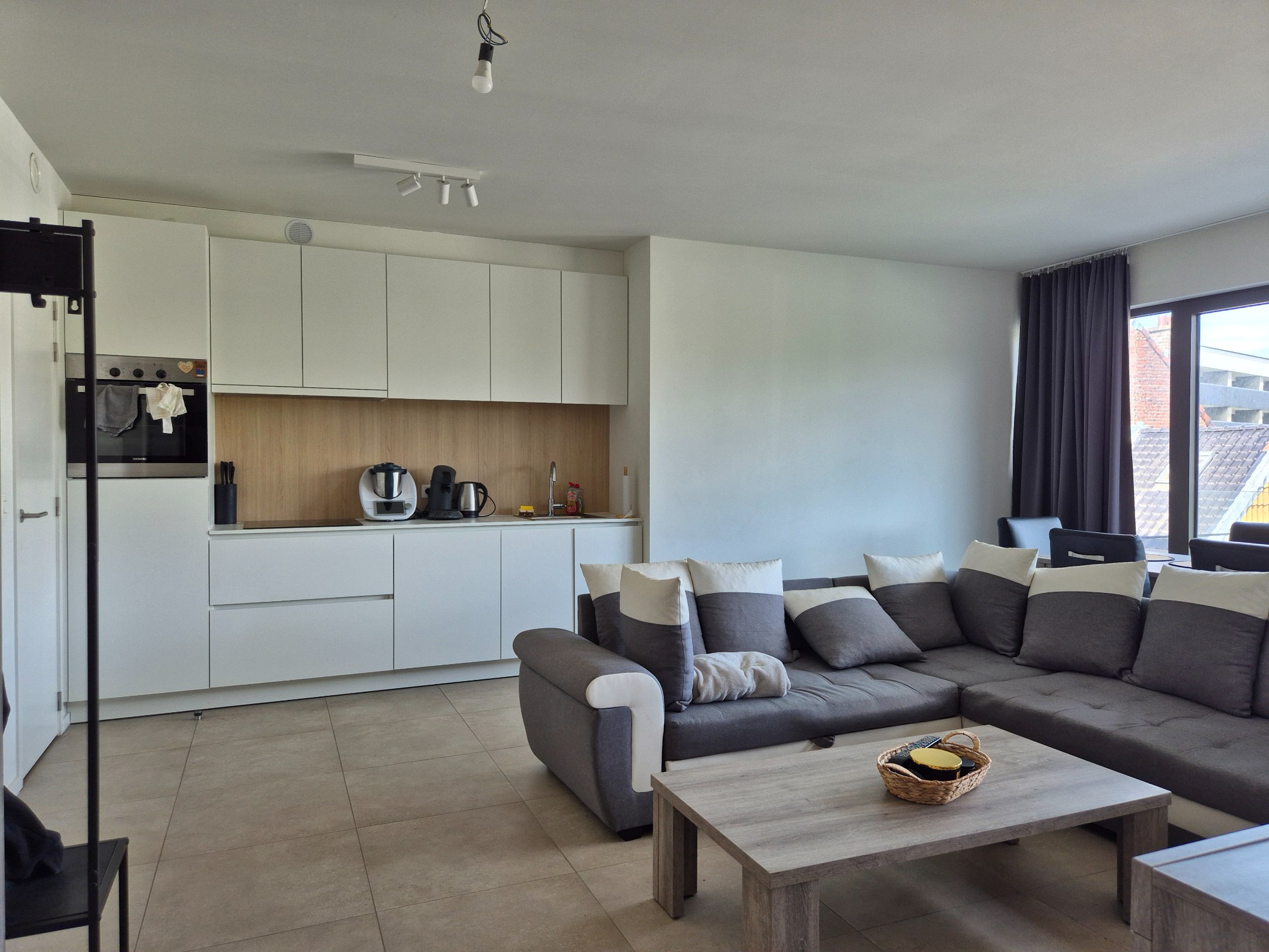 Aappartement met 1 slaapkamer en terras. 