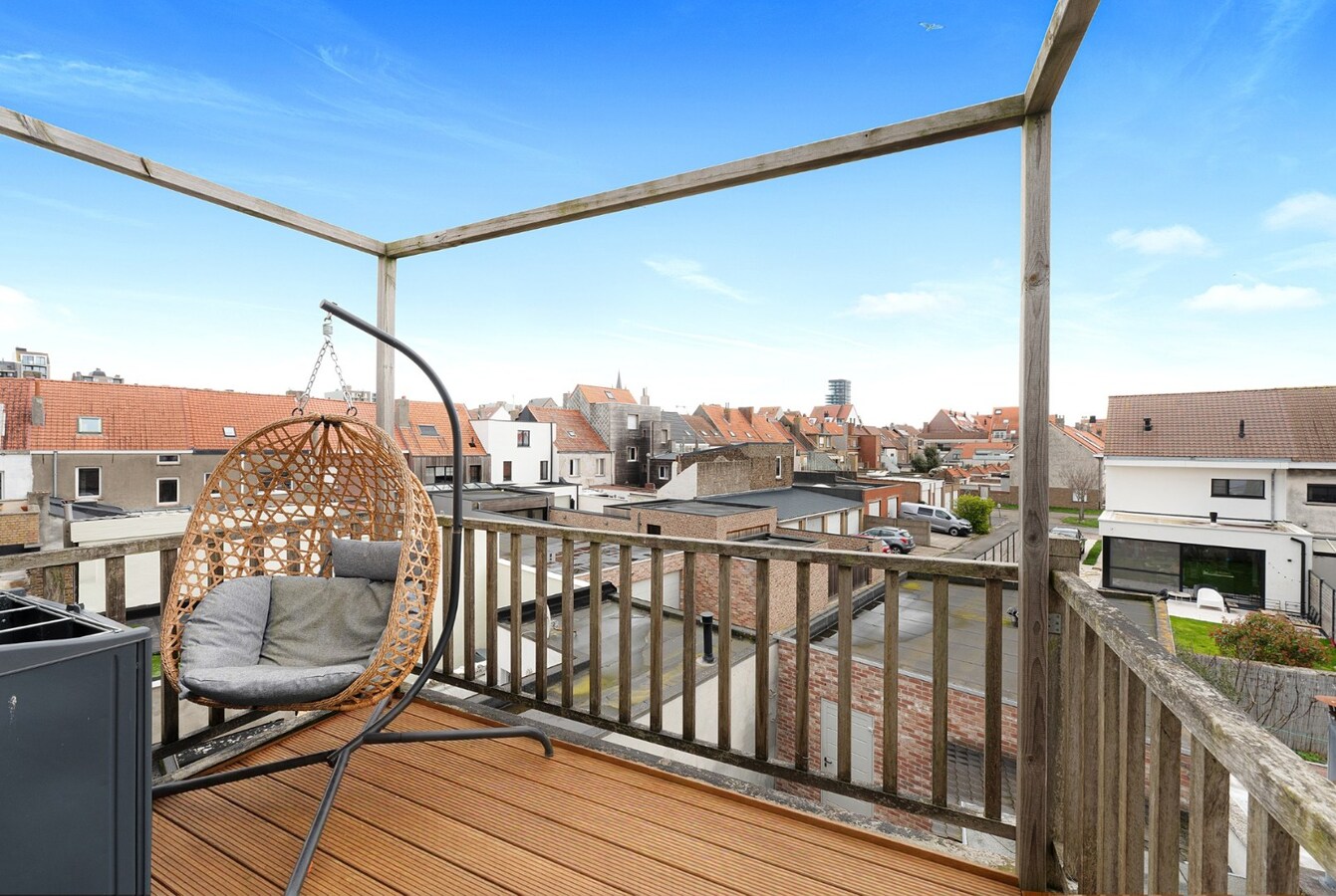 Smaakvol duplexappartement dichtbij het strand 