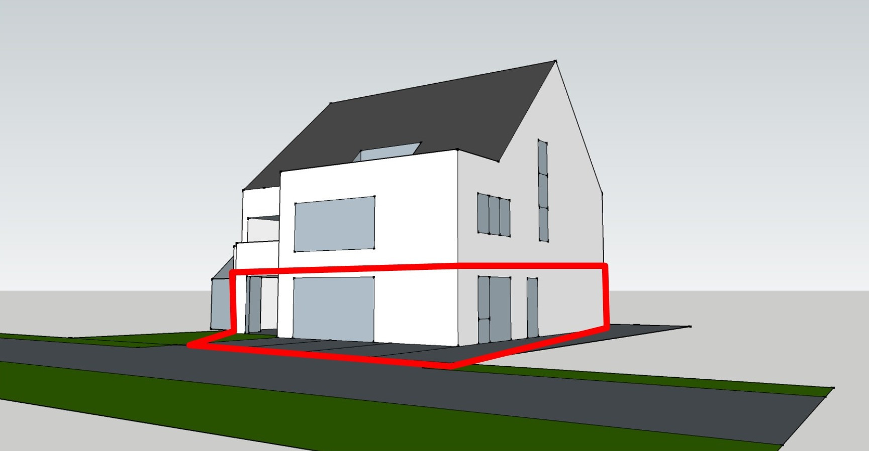 Nieuwbouw handelsgelijkvloers 