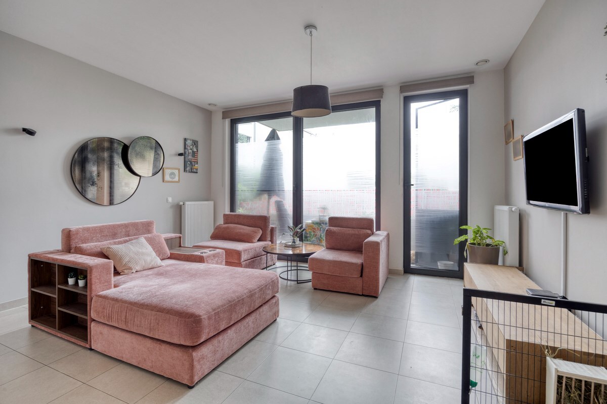 Modern appartement met terras in Evere - label B+ 