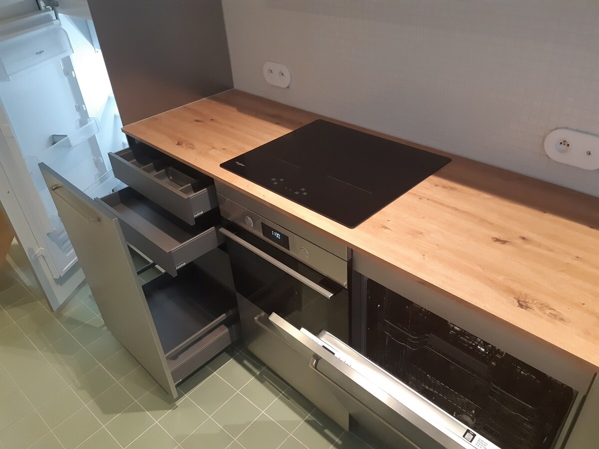 Stijlvol triplex-appartement. 