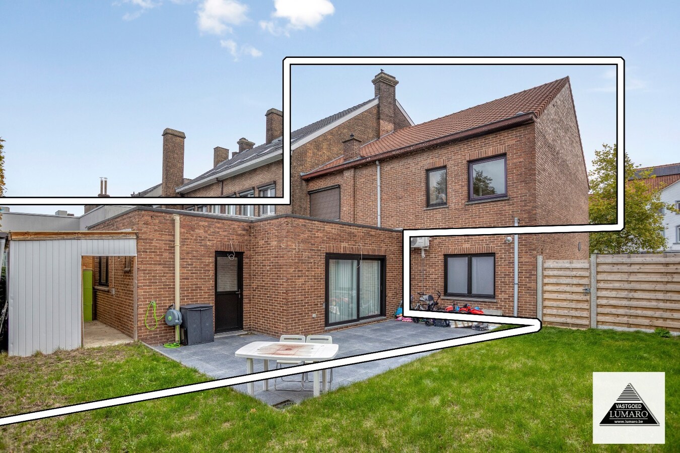 Woning met 3 slaapk., tuin, in de STALENSTRAAT in Waterschei. 