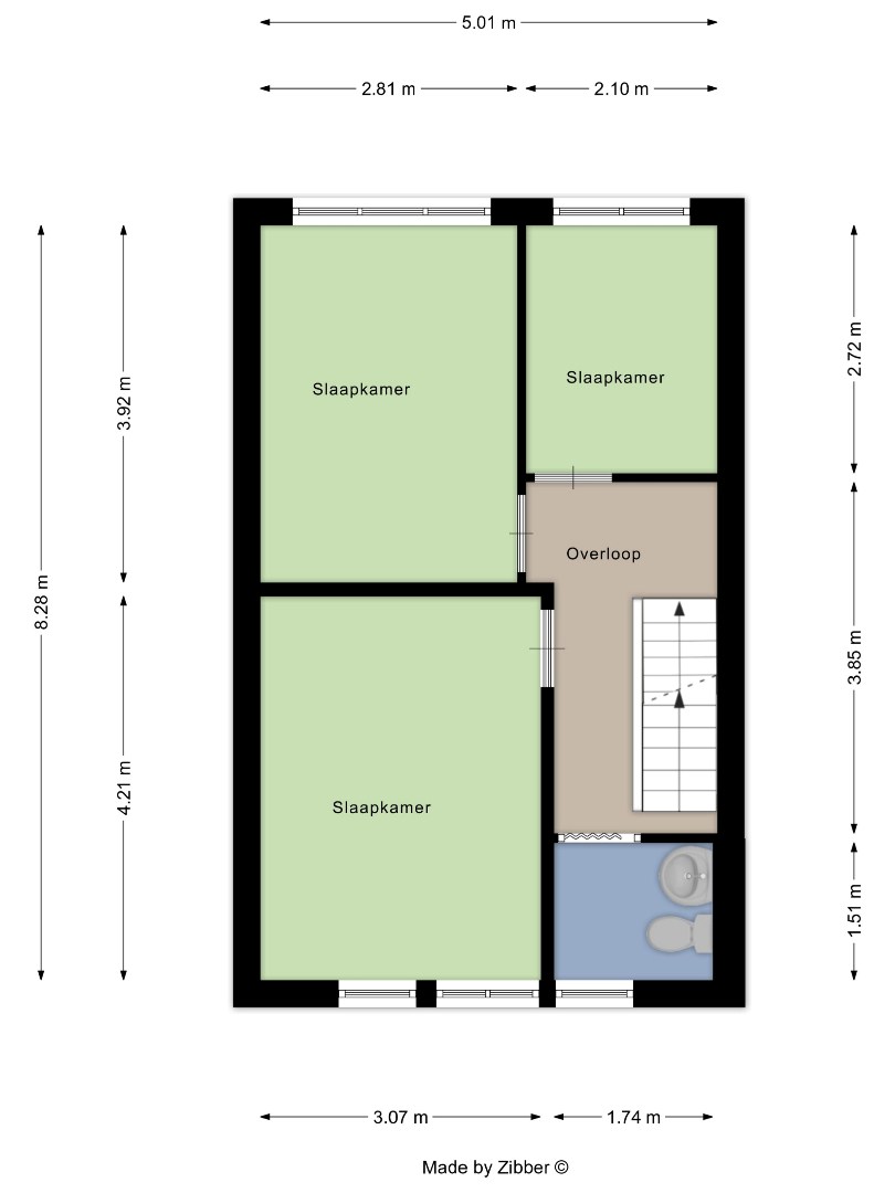 Woning met 4 slaapkamers, tuin en garage in Kessel-Lo! – EPC 829 kWh/m² - bewoonbare opp. 114 m² 