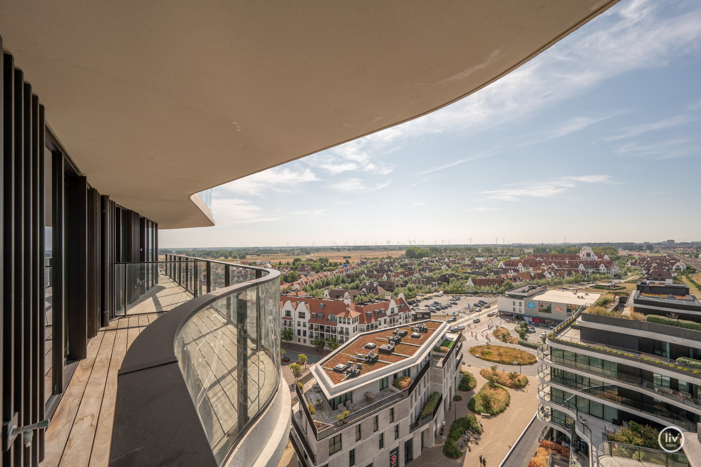 Appartement exclusif de nouvelle construction avec vue panoramique dans la résidence The Tower - Duinenwater, Knokke 