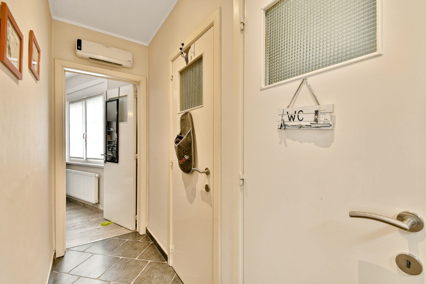 Gelijkvloerse woning met 2 slaapkamers 