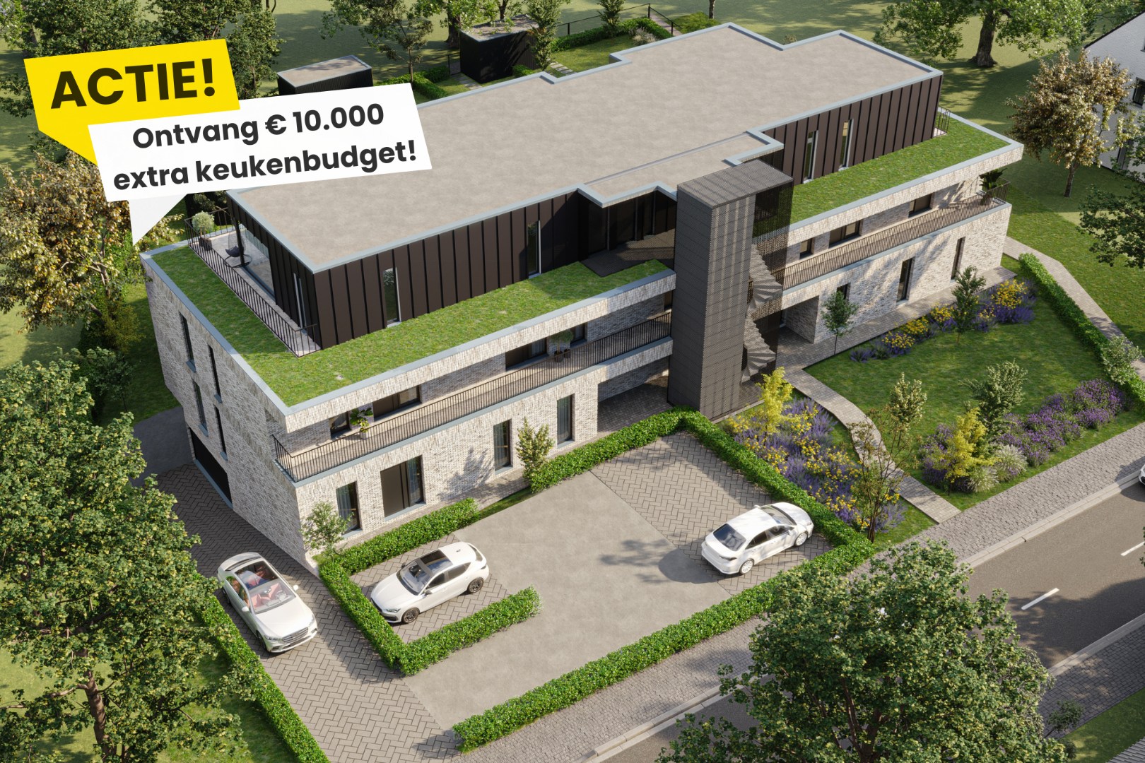 Appartement op de tweede verdieping 