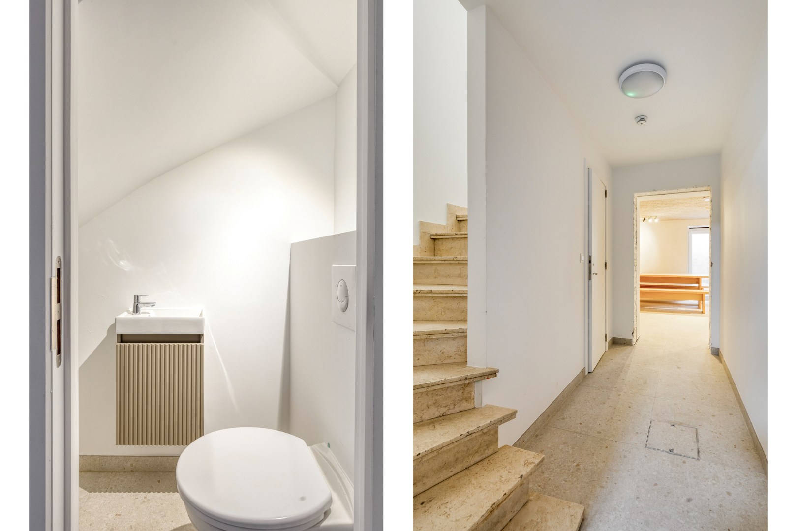 Volledig gerenoveerde studentenkamer in residentie met 15 studentenkamers en een 1slaapkamer appartement in hartje Leuven - EPC label A! 