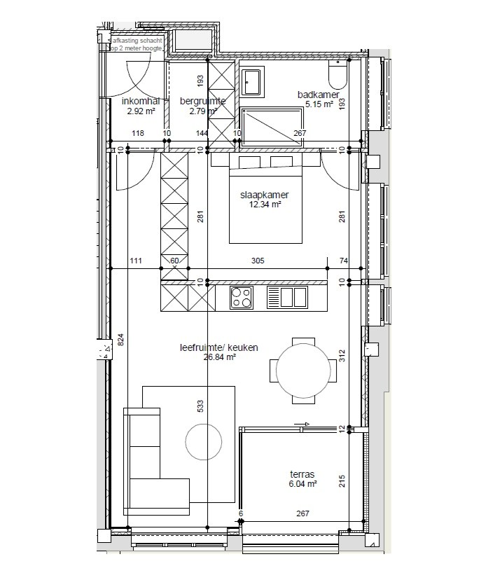 NIEUW APPARTEMENT MET TERRAS - AMBIORIXSITE 