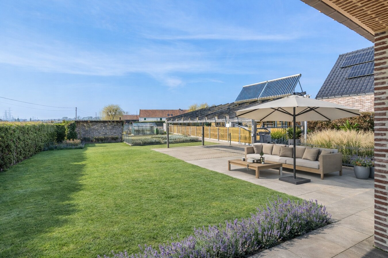 Comfortabele woning met sterke energieprestatie (label A), in landelijk woongebied. 