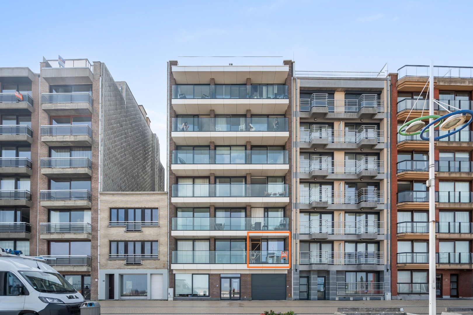 Appartement avec vue sur la mer dans la Résidence Zilvermeeuw 