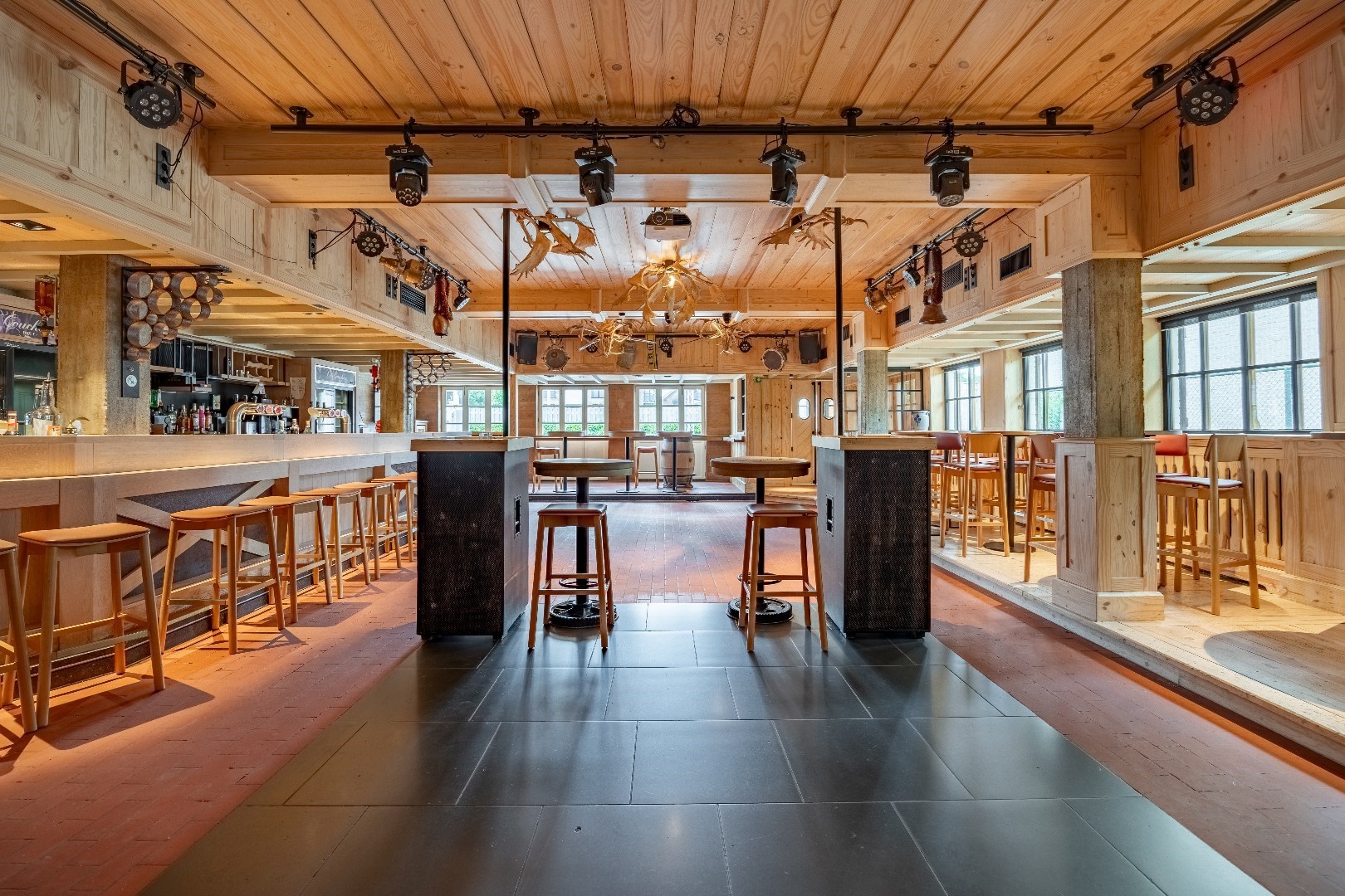 Dancing 'Alphorn' met bovenwoning 