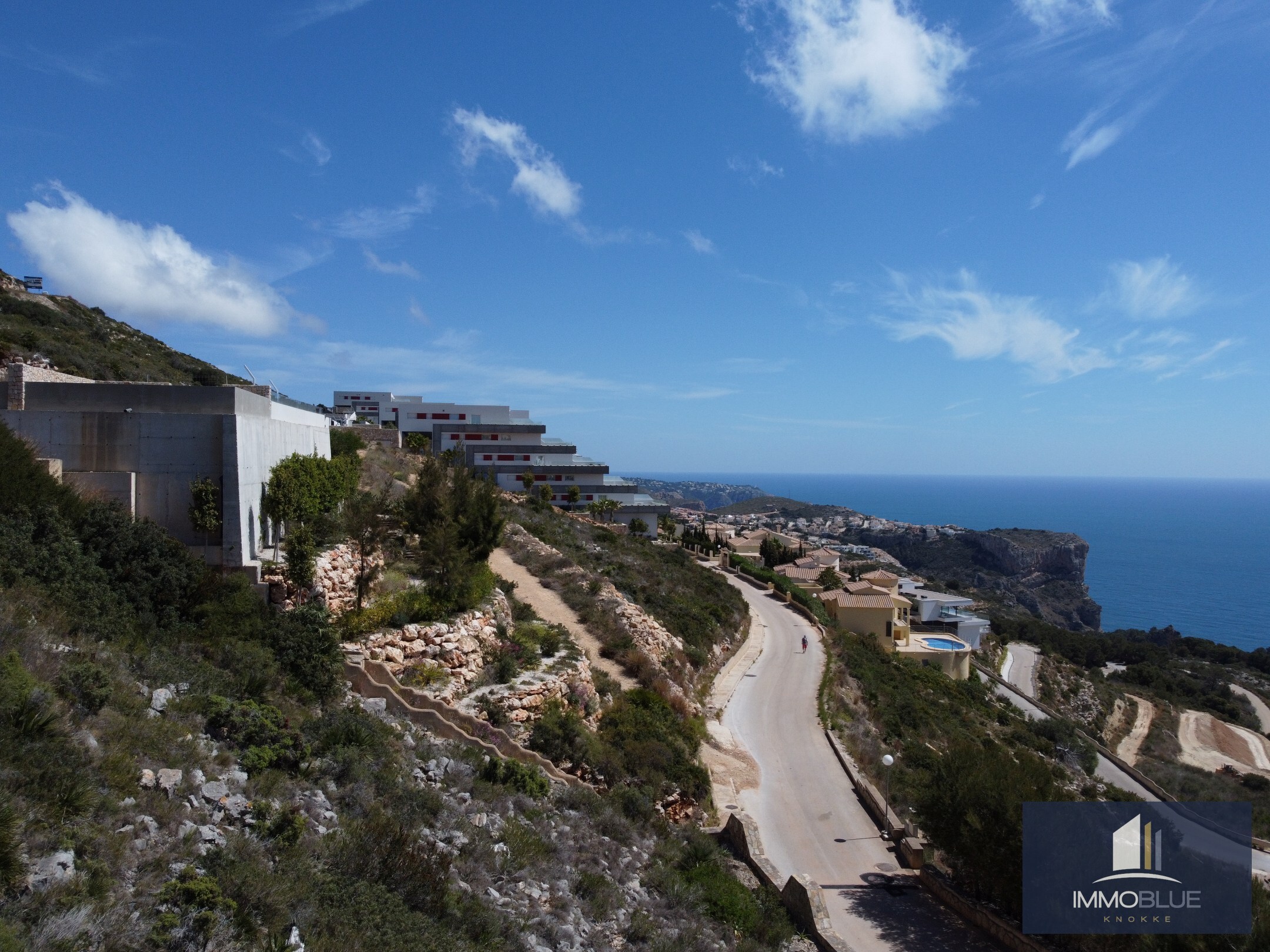 Villa contemporaine avec vue sur mer à Cumbre del Sol. 