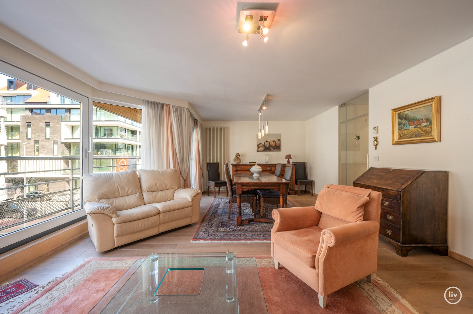 Appartement spacieux et large situé au centre de Knokke 