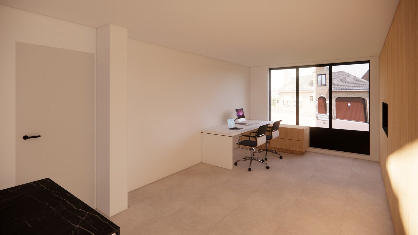 Uiterst ruime woning met garage in het centrum van Kortemark 