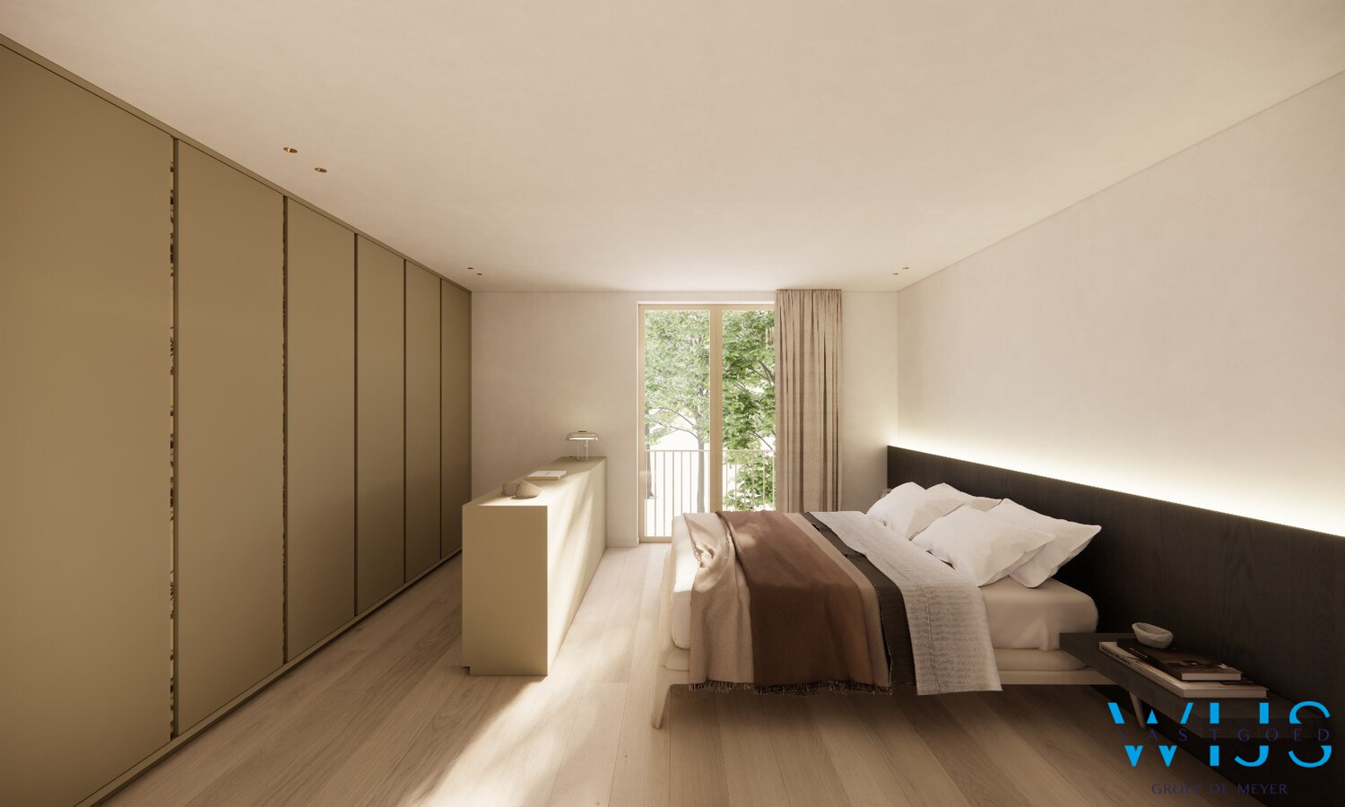 Modern nieuwbouwappartement in Residentie 21 Noord te Ertvelde! 