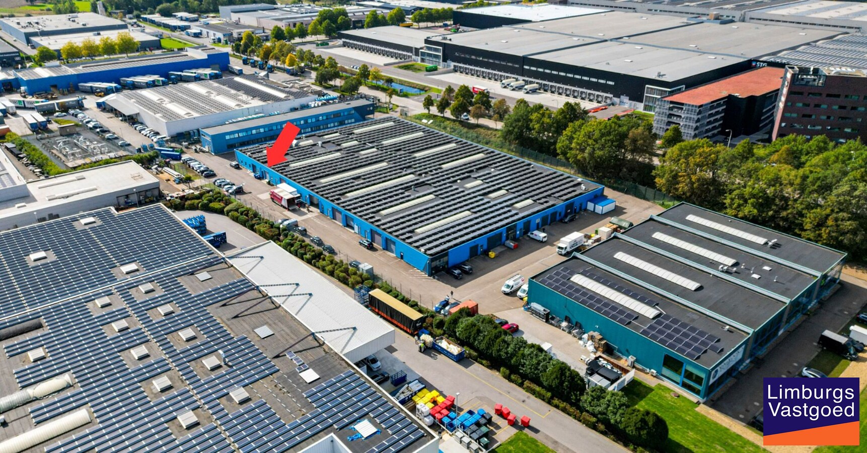 Magazijn, 240m², op industrieterrein, vlakbij E-313 