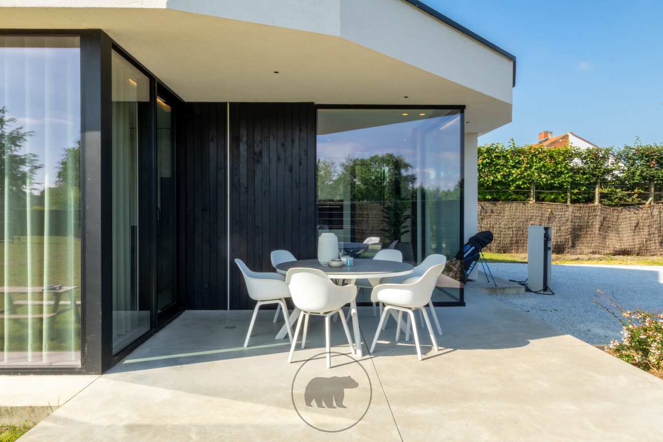 Exclusieve nieuwbouwvilla met zicht op natuur te Destelbergen 