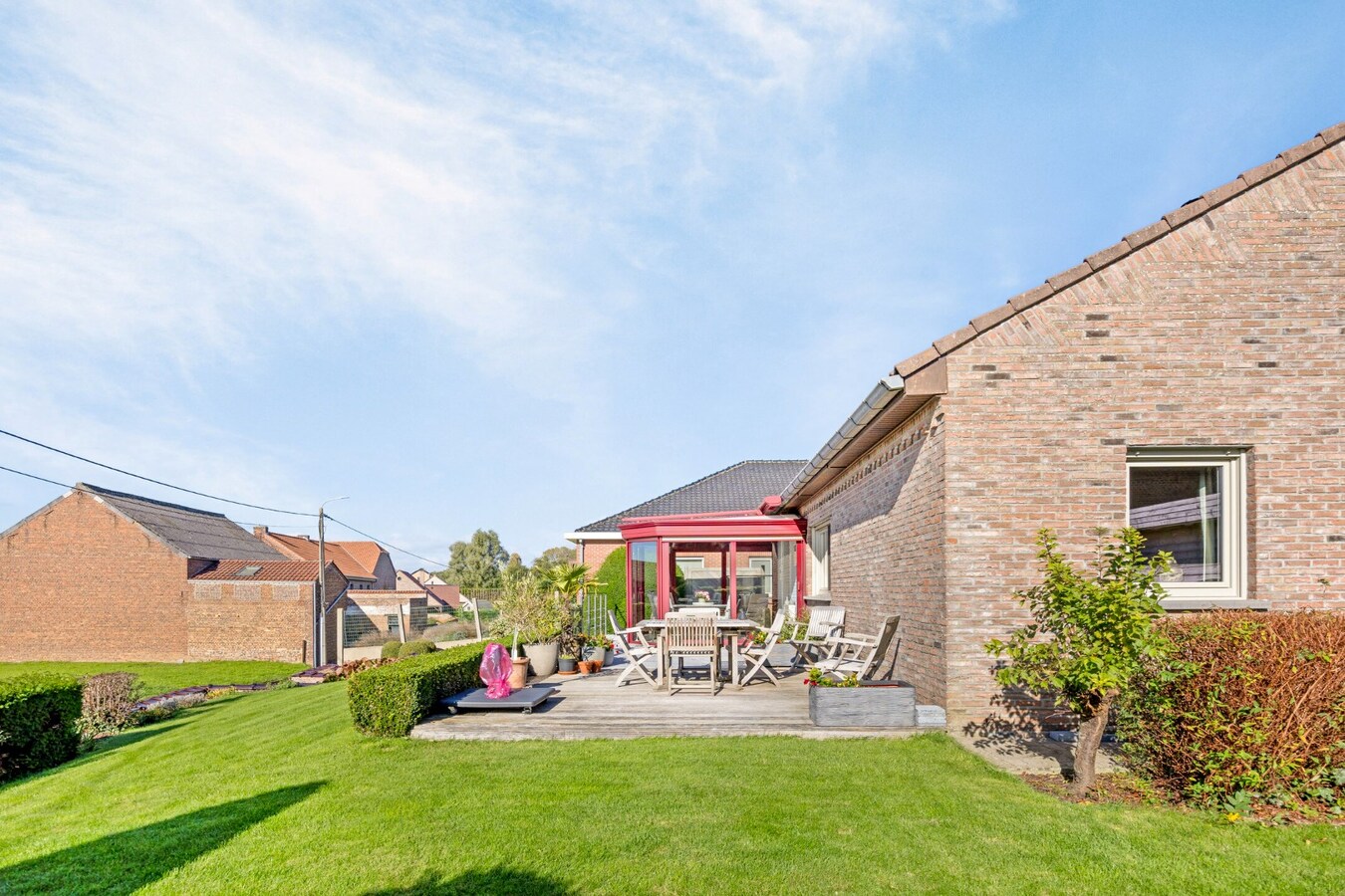 Mooie open bebouwing te Hoegaarden (Outgaarden) 