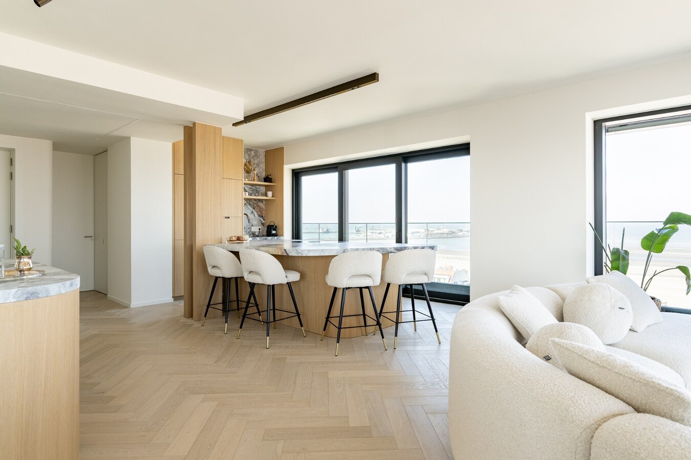 Eén van de hoogsgelegen appartementen van Knokke-Heist met magnifieke zichten 