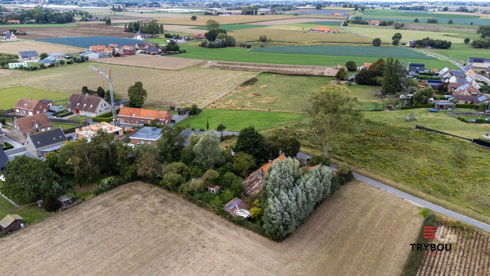 Landelijk gelegen woning met panoramische vergezichten op 2674m² 