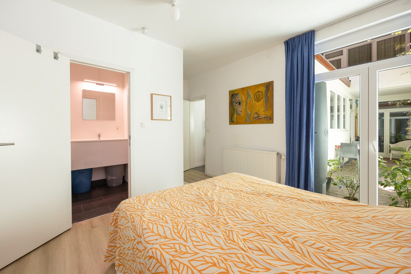 Gerenoveerd gelijkvloers appartement met stadstuin! 