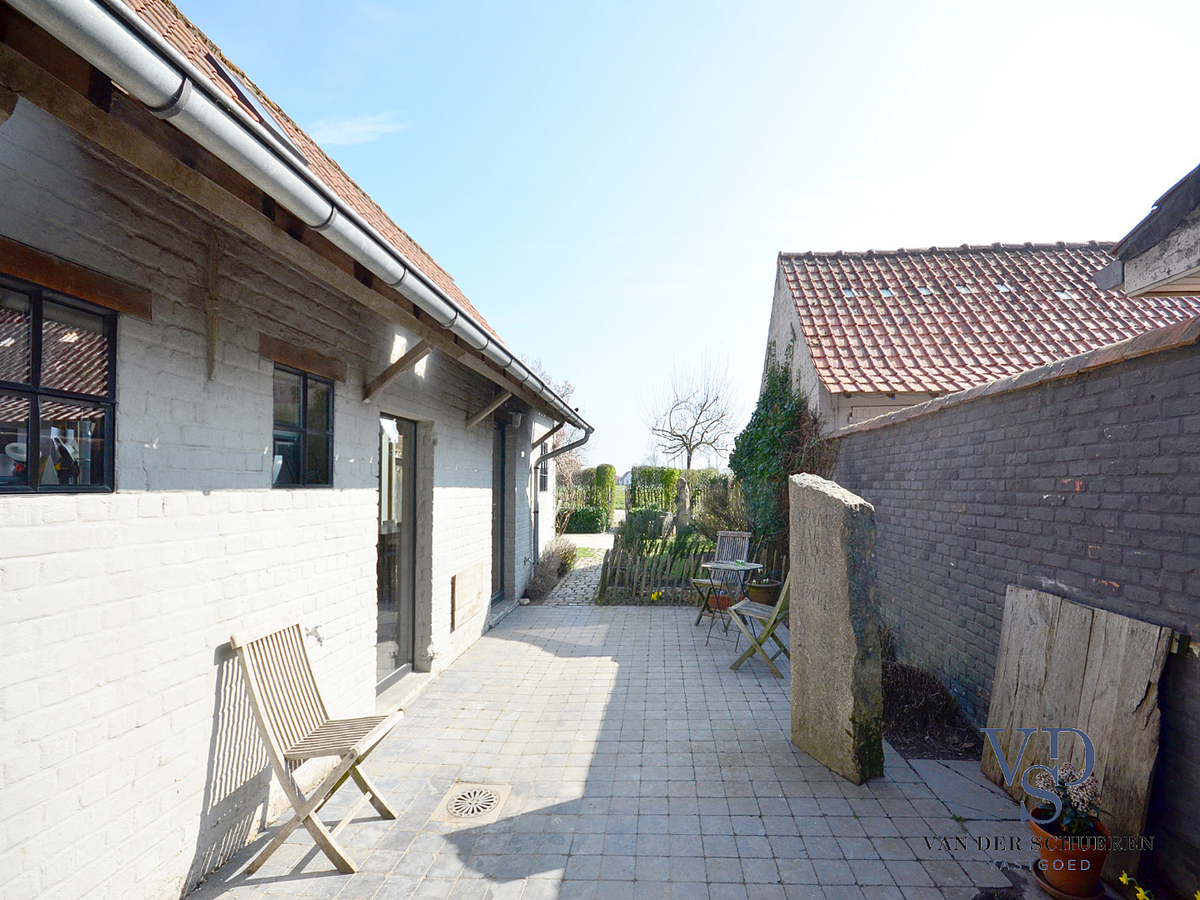 Parel nabij de Baaigemse Prinsenmolen. 