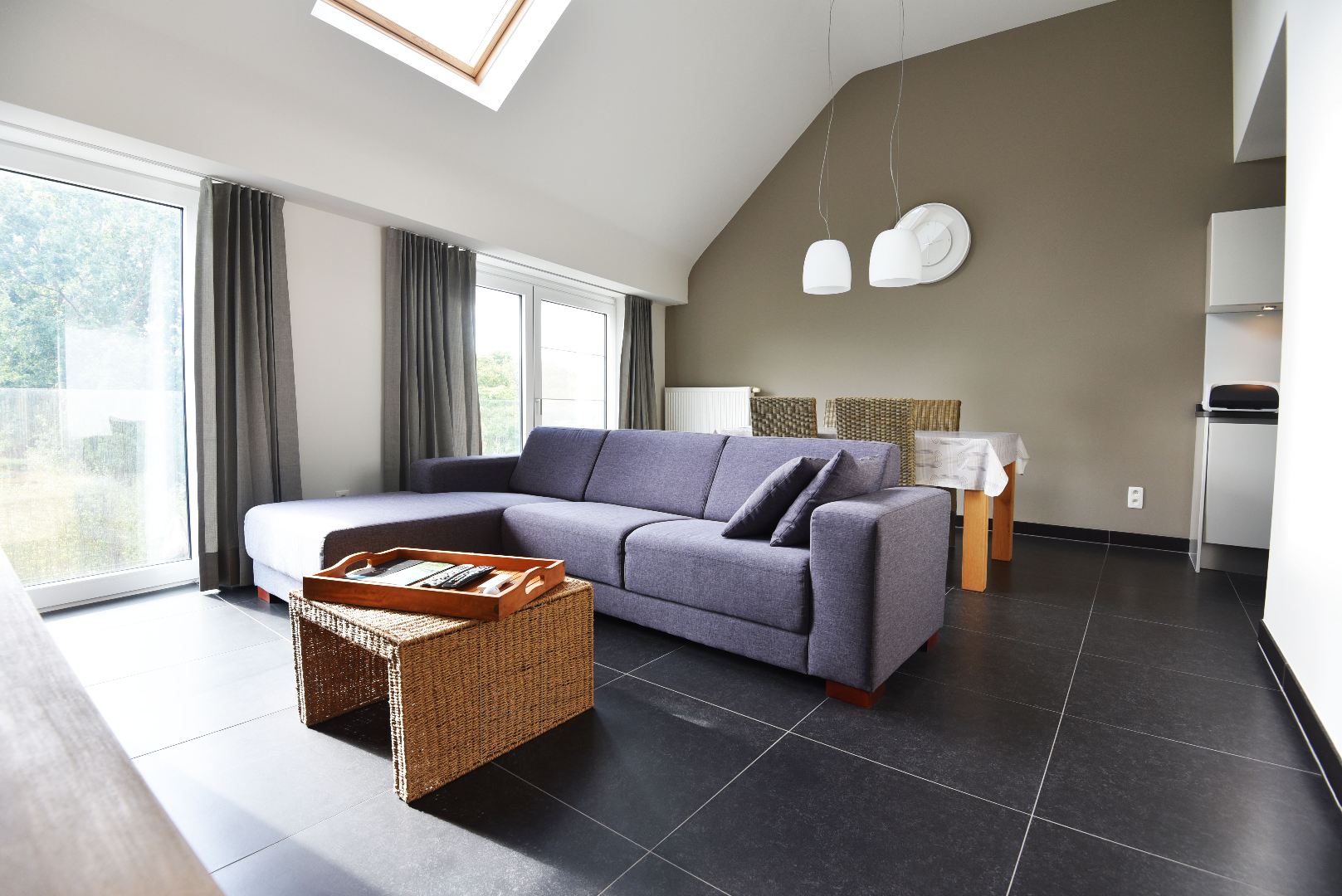 Duplex appartement op 96m² met 2 slaapkamers en terras te Gent 