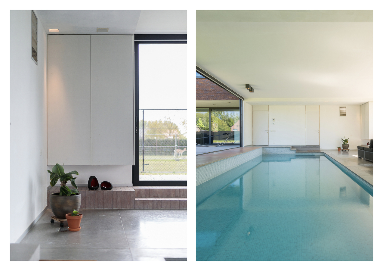 Buitengewone design villa op unieke ligging te Lochristi 