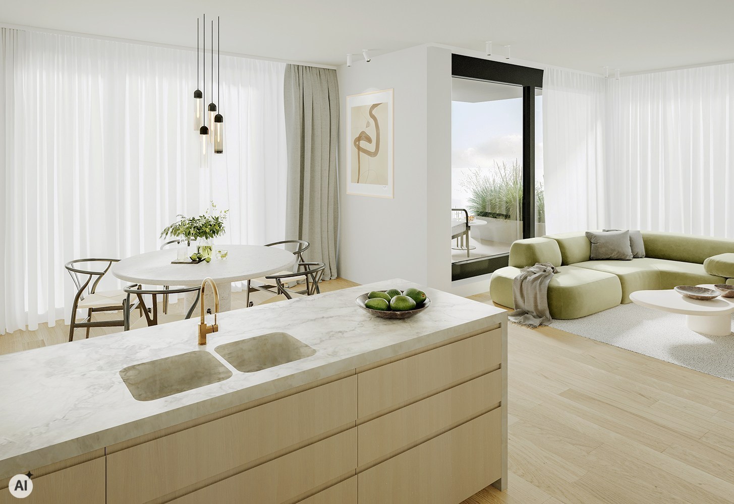 Prestigieus nieuwbouwappartement in hartje Waregem! 