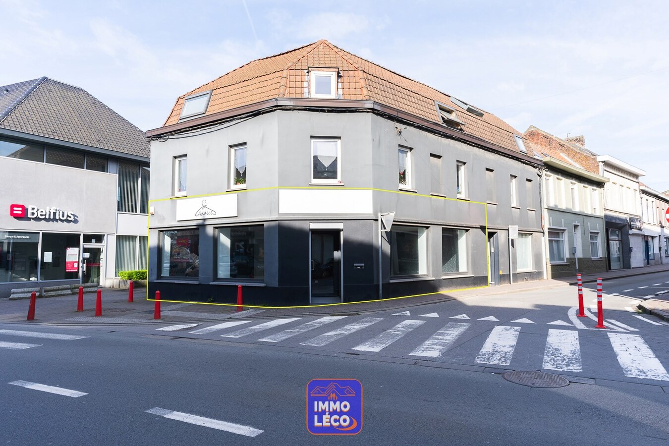 Surface commerciale en plein cœur du village de Dottignies ! 