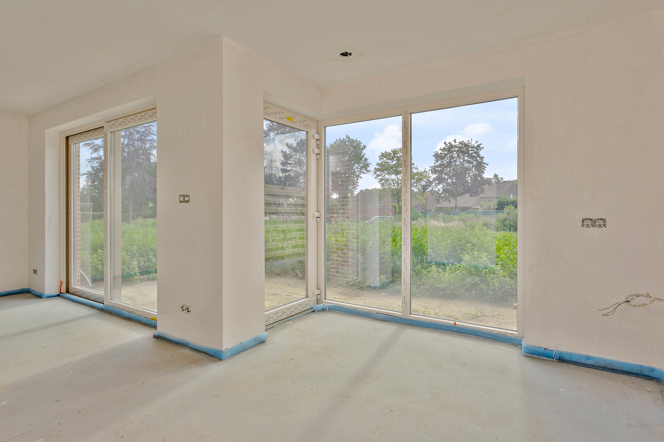 Hoogwaardig nieuwbouwproject van 4 nieuwbouw BEN-woningen op percelen van 3a95ca tot 4a05ca! 