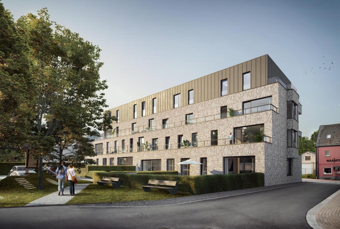 2-slp-appartement op derde verdieping (86 m2 + terras 19 m2).  UNIEK ZICHT !! 