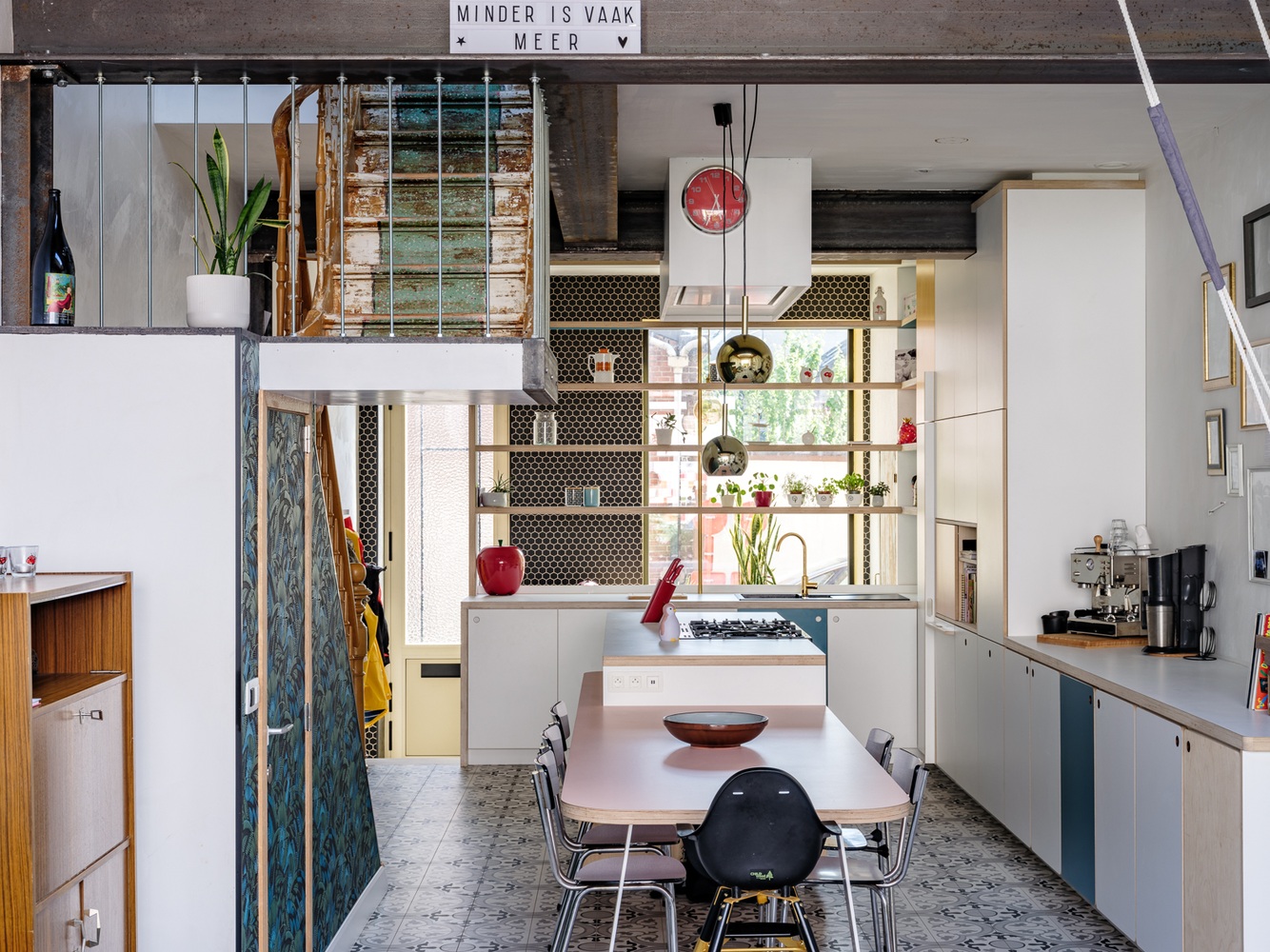 Woning met unieke inrichting 