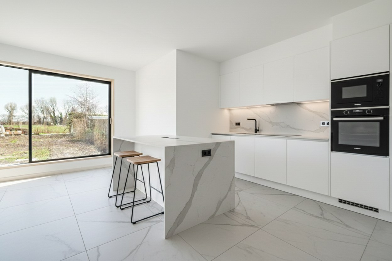 Exclusieve casco woning met 5 slaapkamers en royale tuin in Kruibeke, vlak bij Antwerpen 