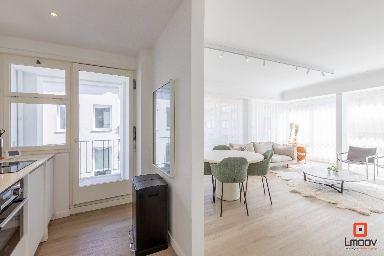 Luxe hoekappartement in hartje Oostende met 3 slaapkamers 