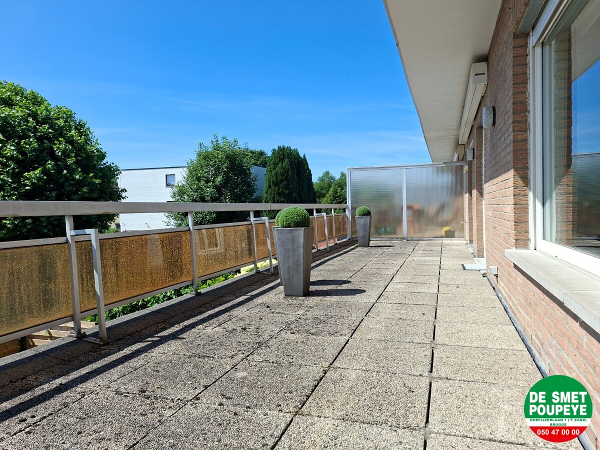 Ruim appartement met groot zonneterras 