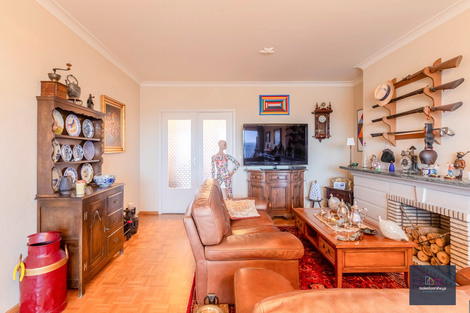 Ruim 2 slaapkamerappartement met garagebox nabij de Blaarmeersen 