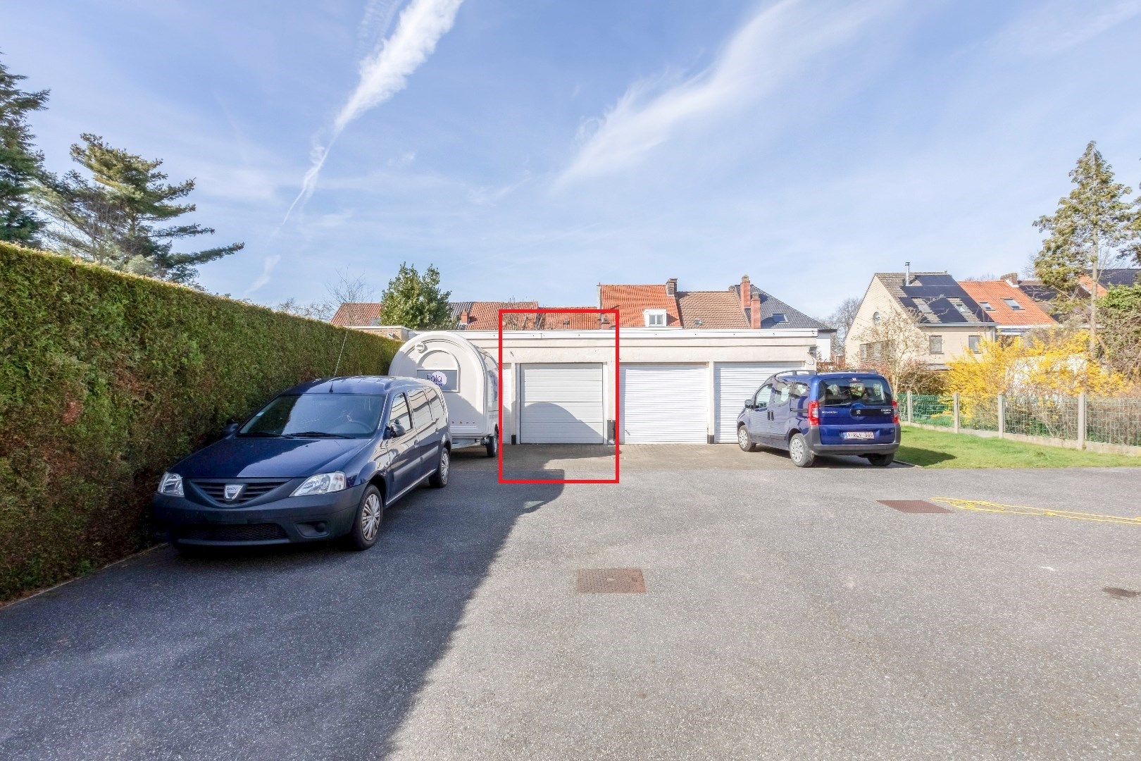 Leuk 2 slpk. app. met garage en zicht op groen. 