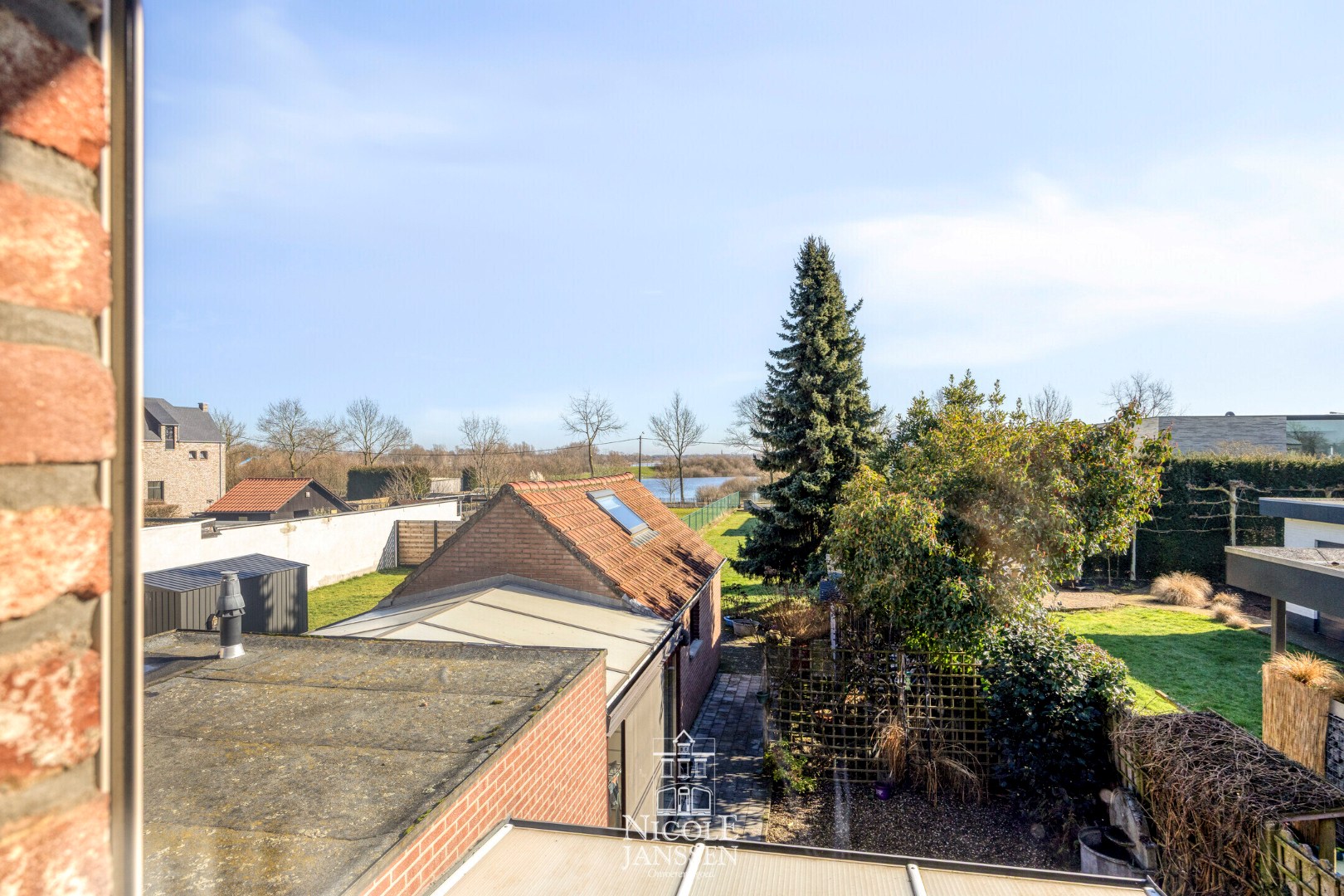 Mooi uitzicht op Maasplassen 