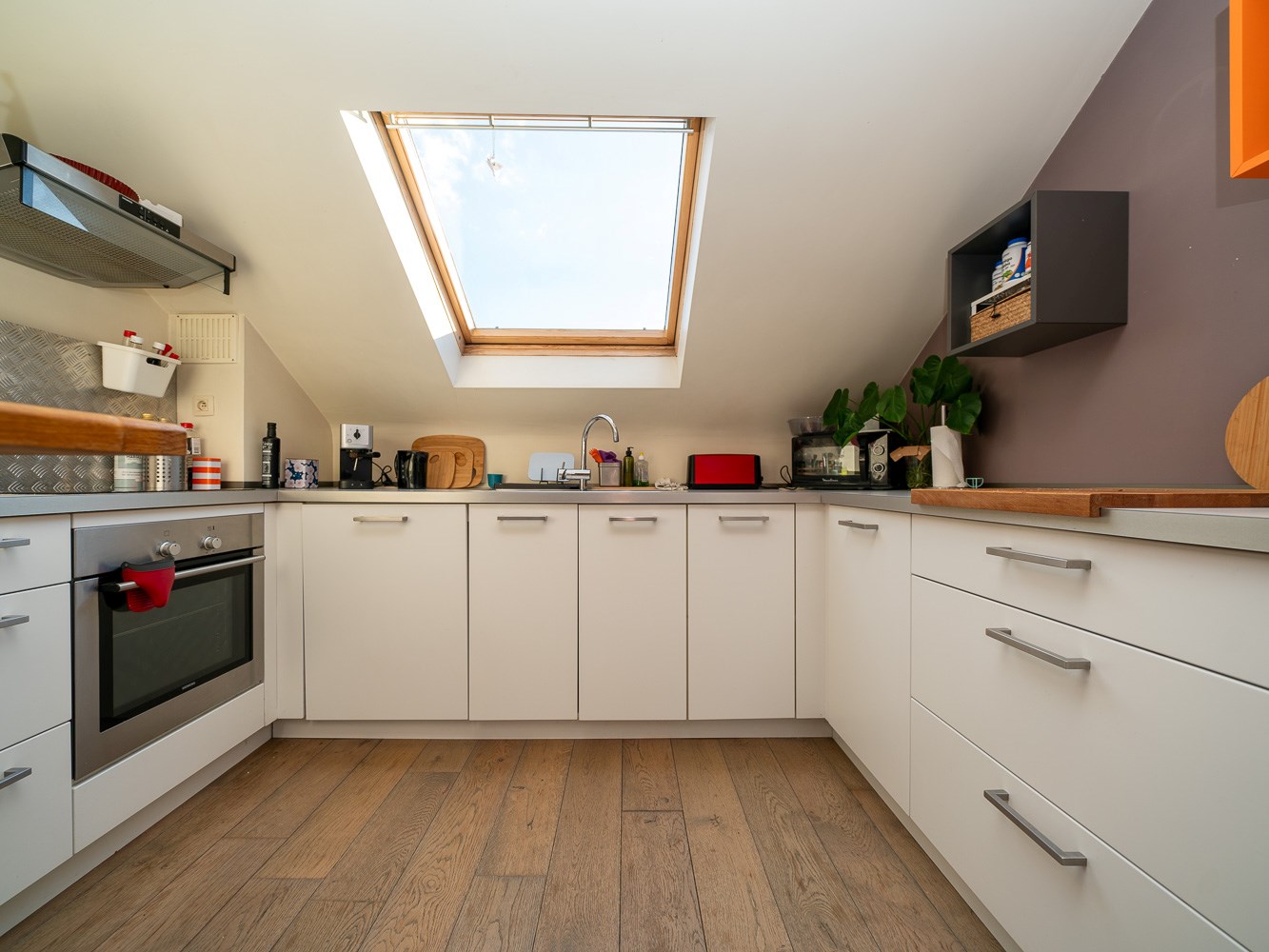 Knappe loft met 2 kamers nabij Brussel centrum 