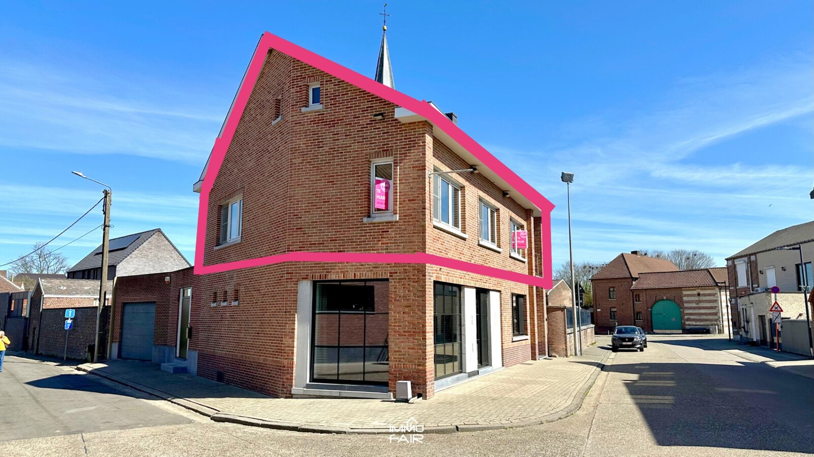 Ruim duplexappartement in landelijke omgeving 