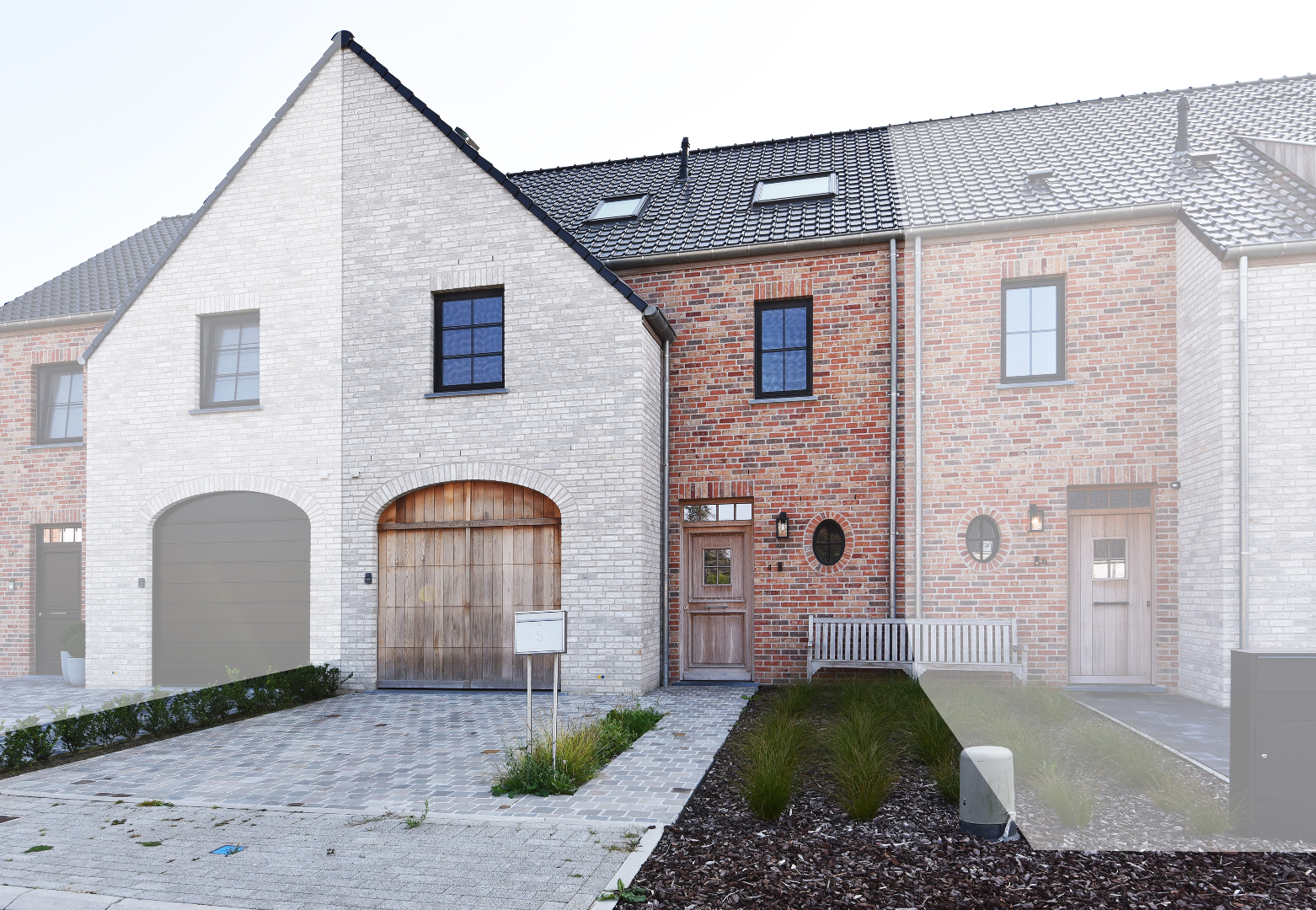 Nieuwbouw 4 slpks, garage en tuin nabij centrum Adegem 