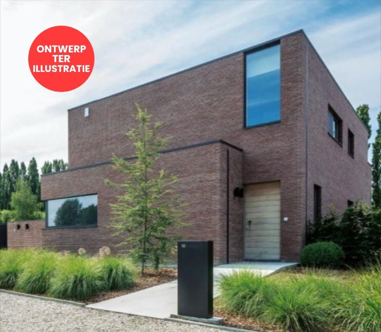 Moderne nieuwbouwwoning in 't groen. 